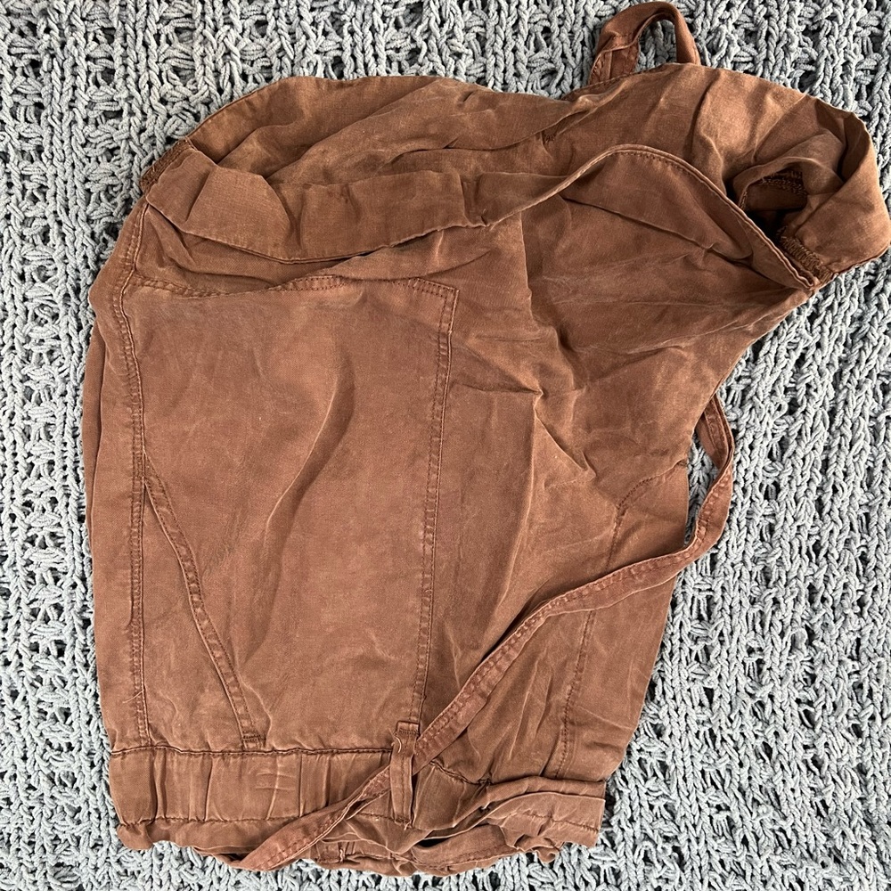 Tie Belt Shorts